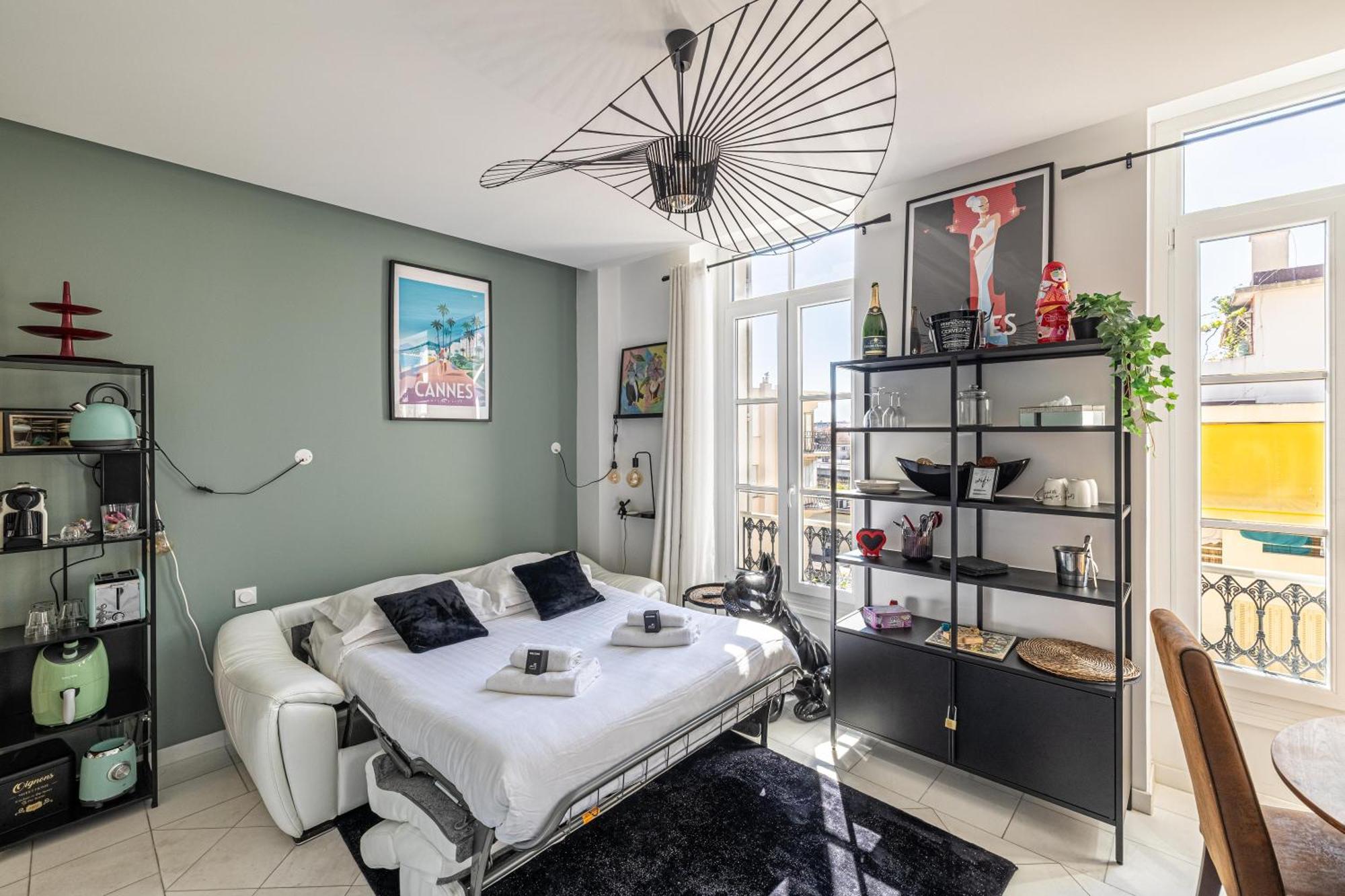 Private - Small Studio For Two At 5 Minutes From Croisette Cannes Exteriér fotografie